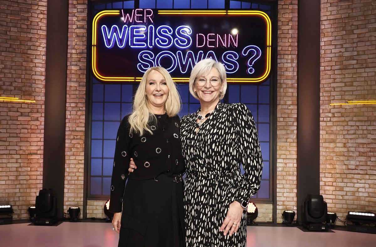 ARD WER WEISS DENN SOWAS? FOLGE 1082, "Kristina Bach und Claudia Jung", am Mittwoch (27.12.23) um 18:00 Uhr im ERSTEN.
Treten bei "Wer weiß denn sowas?" als Kandidatinnen an: Die S ...