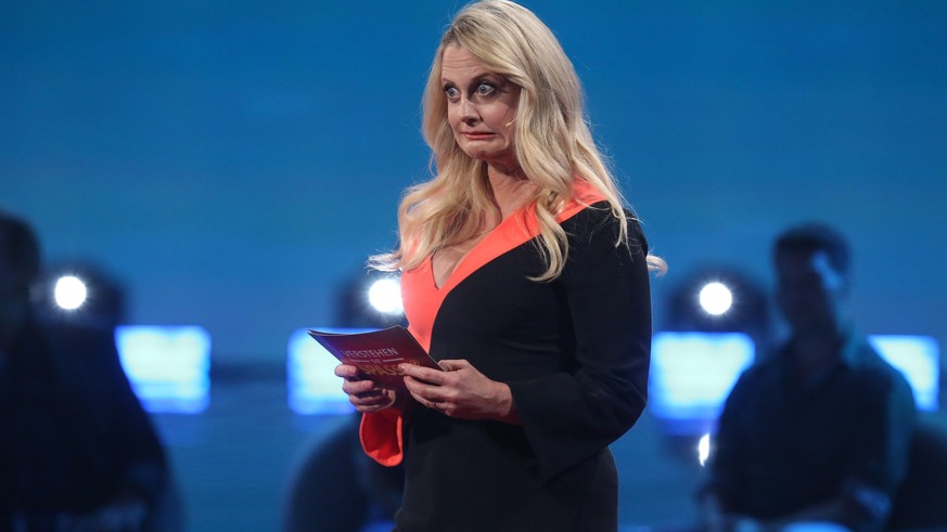 BERLIN, DEUTSCHLAND - 25. MÄRZ: Barbara Schöneberger nimmt an der teil "Verstehst du Spaß?"  TV-Show im Studio Berlin am 25. März 2023 in Berlin, Deutschland.  (Foto von Adam Berry/Getty Images)