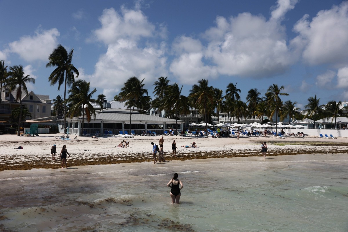 Daily Life In Key West A view of the beach in Key West, United States on May 7, 2024. Key West United States PUBLICATIONxNOTxINxFRA Copyright: xJakubxPorzyckix originalFilename: porzycki-dailylif24050 ...