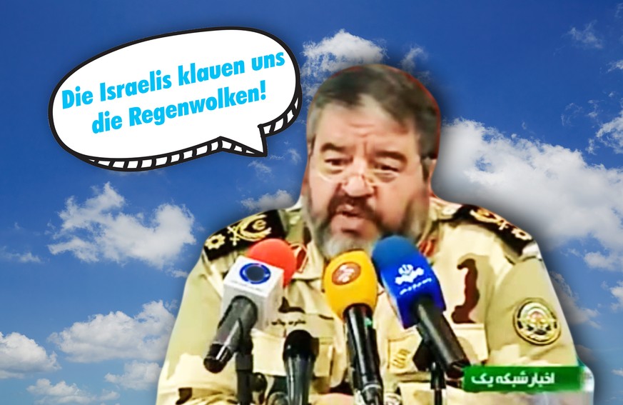 Ein iranischer General wirft Israel vor, dem Iran seine Regenwolken zu klauen