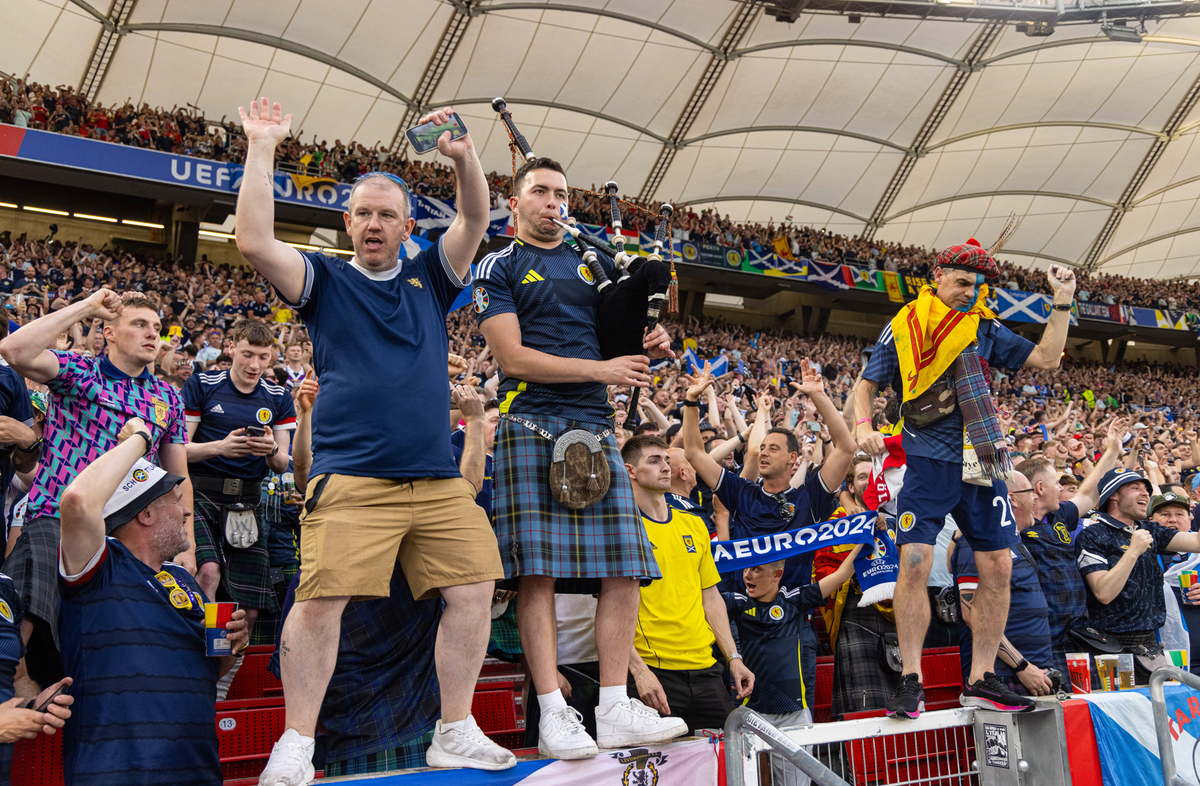Eine Szene aus dem Stuttgarter Stadion.