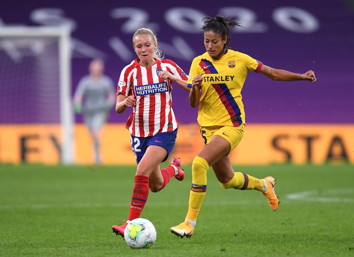 Turid Knaak absolvierte 26 Spiele für Atlético Madrid.