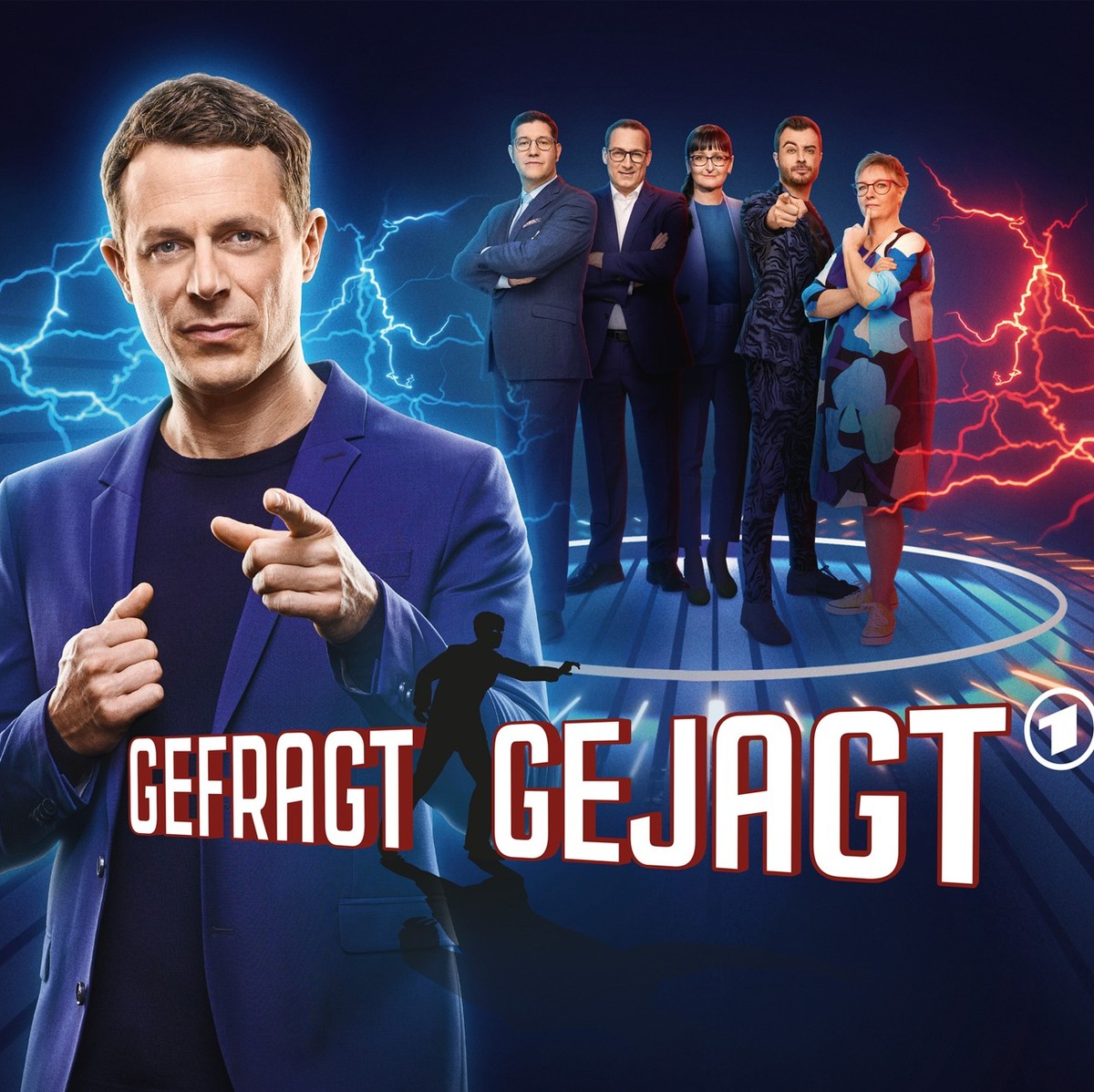 ARD GEFRAGT - GEJAGT mit Moderator Alexander Bommes, neue Staffel mit 95 Folgen, ab (13.05.24), immer montags bis freitags um 18:00 Uhr im Ersten.
Quizfans aufgepasst: Das schnellste Quiz Deutschlands ...