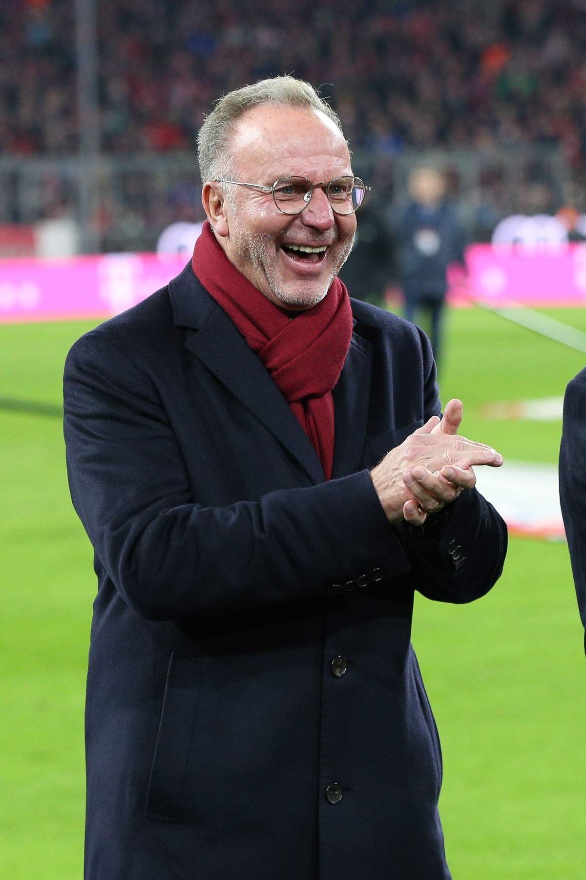 Vorstandsvorsitzender Karl-Heinz Rummenigge FC Bayern Muenchen, FC Bayern Muenchen vs. Bayer 04 Leverkusen, 1.Bundesliga, 30.11.2019, DFB regulations prohibit any use of photographs as image sequences ...