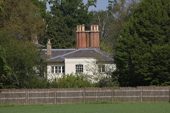 Frogmore Cottage, the home of the Duke and Duchess of Sussex, Prince Harry and Meghan Markle, as seen from the public footpath on the Long Walk, Windsor. MAY 11th 2019 PUBLICATIONxINxGERxSUIxAUTxHUNxO ...