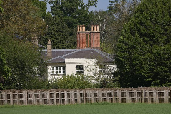 Frogmore Cottage, home of the Duke and Duchess of Sussex, Prince Harry and Meghan Markle, as seen from the public walkway on the Long Walk, Windsor.  May 11, 2019, publishedxINxGERxSUIxAUTxHUNxO…