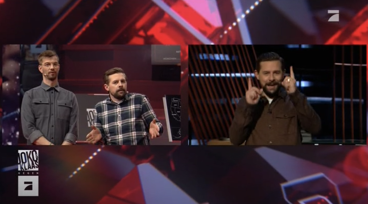 Klaas schaltet zu sich selbst