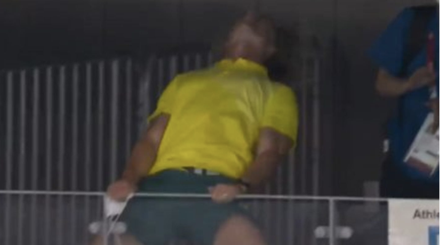 Der australische Schwimmtrainer Dean Boxall rastete nach dem Olympiasieg seiner Athletin völlig aus.