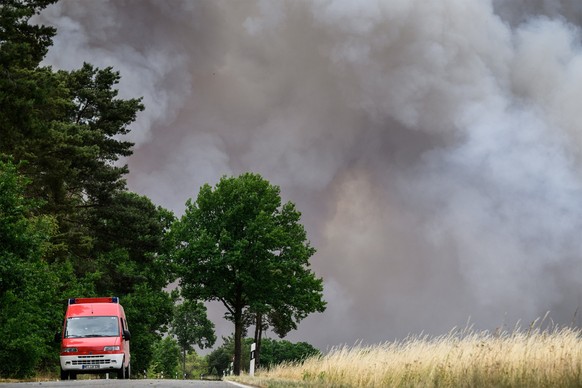 Waldbrand Brandenburg 2022