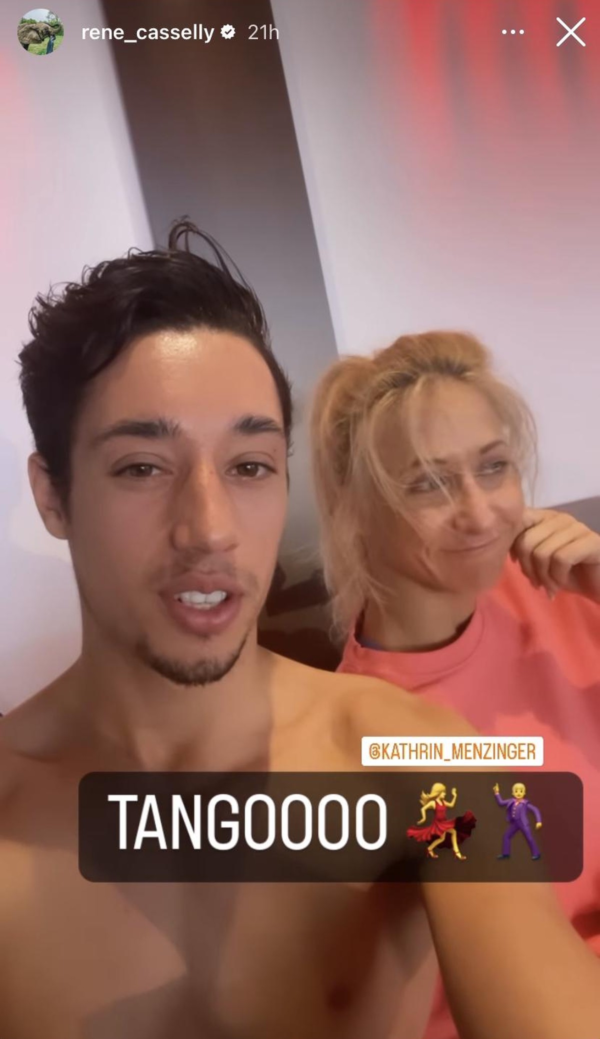 In der Kategorie "Lieblingstanz" bringen sie einen Tango auf das Parkett.