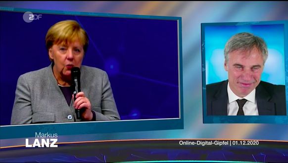 Angela Merkel warnte beim Digital-Gipfel vor einer weltweiten wirtschaftlichen Neuordnung.