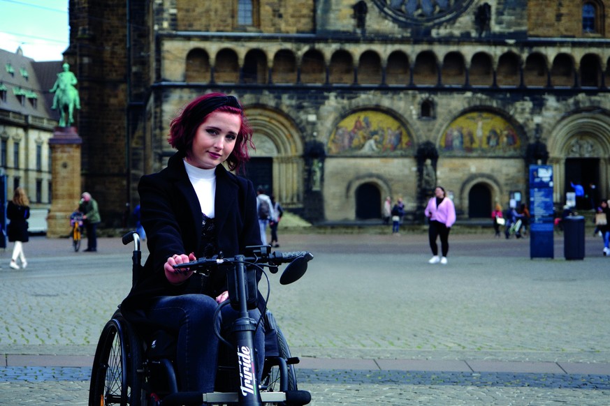 Aktivistin Luisa L&#039;Audace hat eine Plattform für Menschen mit Behinderungen gegründet. Die Inhalte, für die sie einsteht, beziehen sich auf Inklusion und Antidiskriminierung. Menschen mit Behinde ...