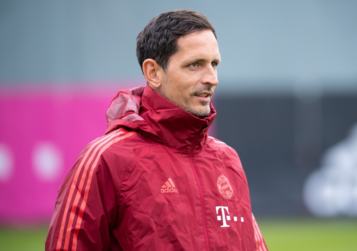 ARCHIV - 01.11.2021, Bayern, München: Fußball: Champions League, Abschlusstraining FC Bayern München auf dem Vereinsgelände an Säbener Straße vor dem Gruppenspiel FC Bayern München - Benfica Lissabon. ...