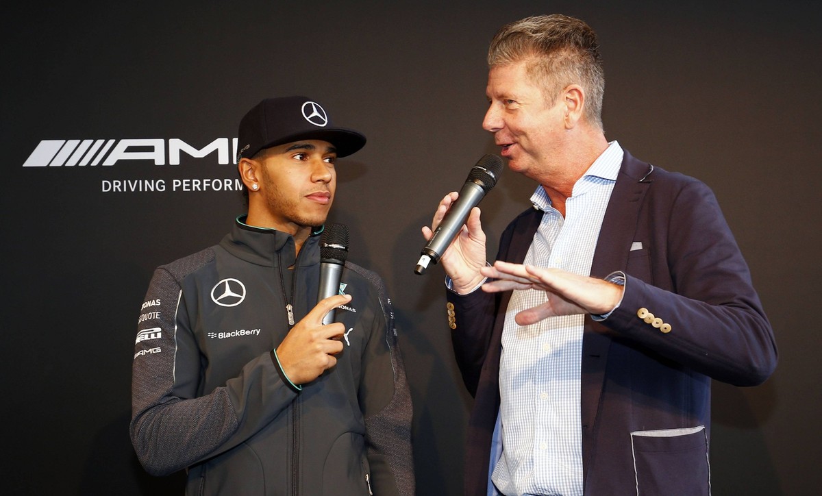 Motorsports / DTM 10. race Hockenheim, 44 Lewis Hamilton (GBR, Mercedes AMG Petronas F1 Team), Heiko Wasser (RTL) xJTx

Motorsports DTM 10 Race Hockenheim 44 Lewis Hamilton GBR Mercedes AMG Petronas F ...