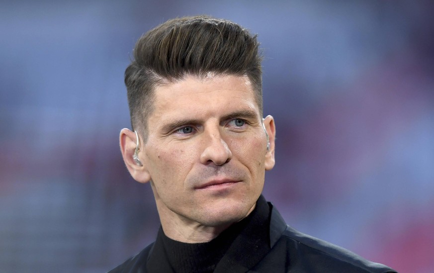 Mario Gomez vor dem Viertelfinal-Rückspiel der Bayern in der Champions League gegen Villarreal.