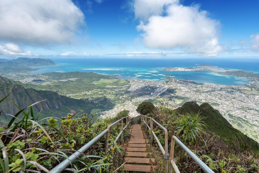 Seit Jahren gibt es Ärger um den "Stairway to Heaven" auf Hawaii.