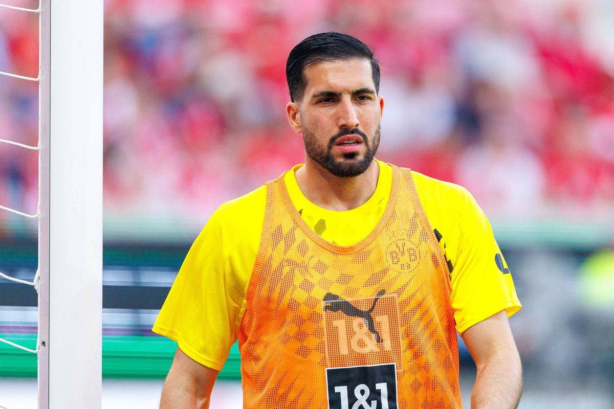 1. Fu�ball Bundesliga: 1. FSV Mainz 05 - Borussia Dortmund 11.05.2024 Emre Can Borussia Dortmund 23 bPartie vom 33. Spieltag der 1. Fussball Bundesliga zwischen 1. FSV Mainz 05 und Borussia Dortmund i ...