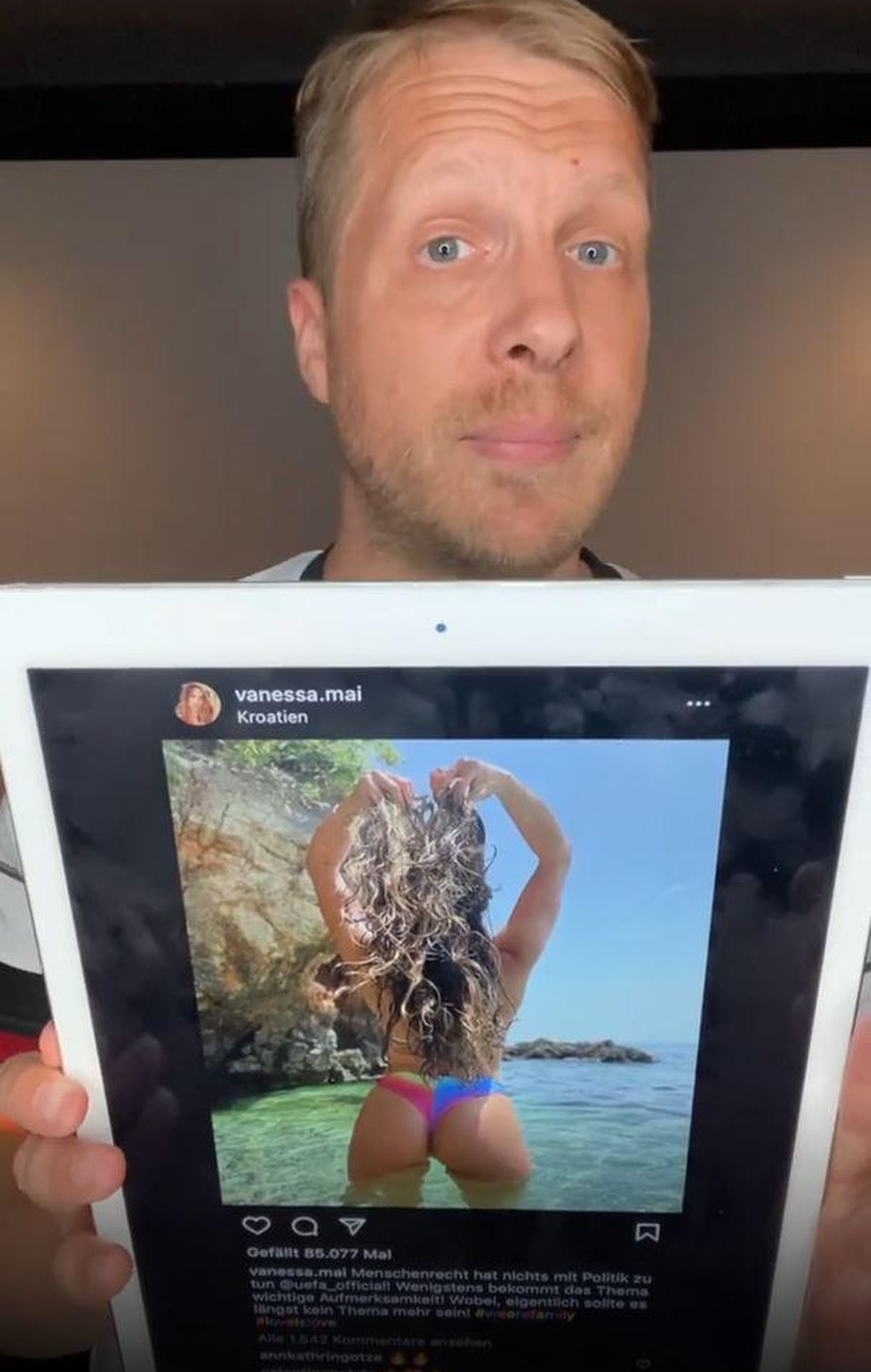 Hier ist der Beitrag von Vanessa Mai zu sehen.