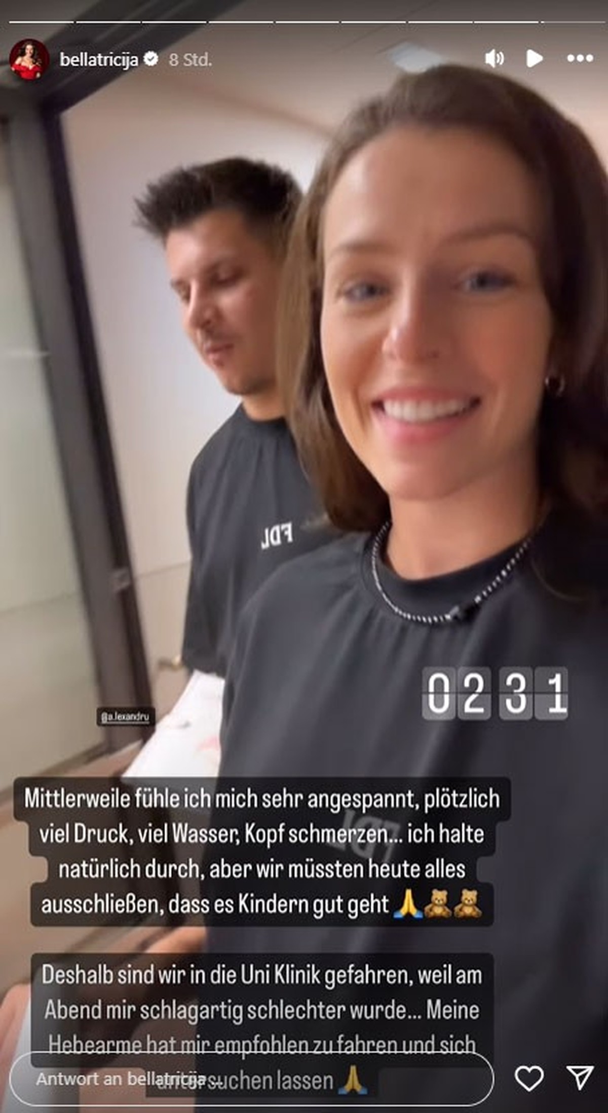 Die Ionels melden sich aus dem Krankenhaus.