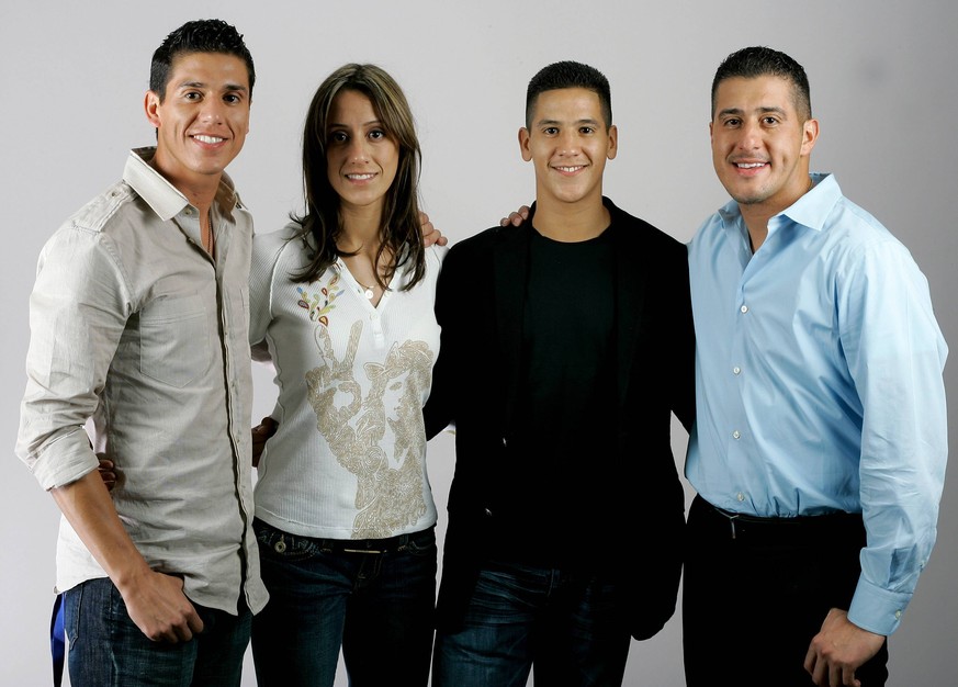 Steven Lopez, Schwester Diana und die Brüder Mark und Jean Lopez.&nbsp;
