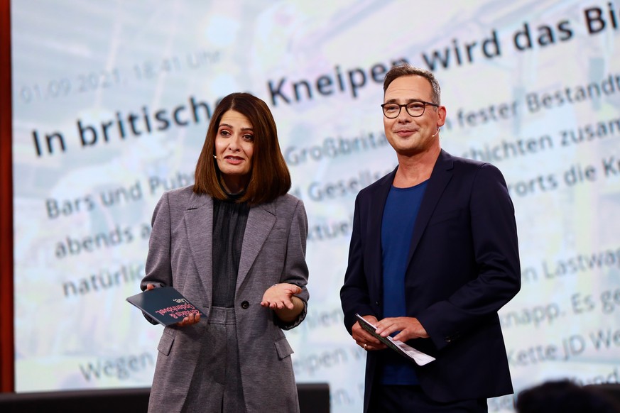 Linda Zervakis und Matthias Opdenhövel waren bei ProSieben mit ihrer Live-Sendung gerade zum zweiten Mal auf Sendung.