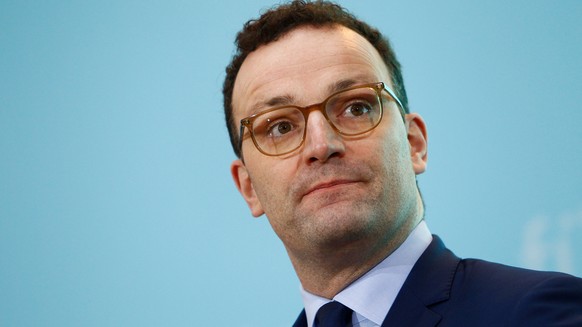 Health Minister, Jens Spahn gives a statement on coronavirus in Berlin, Germany January 28, 2020. REUTERS/Michele Tantussi