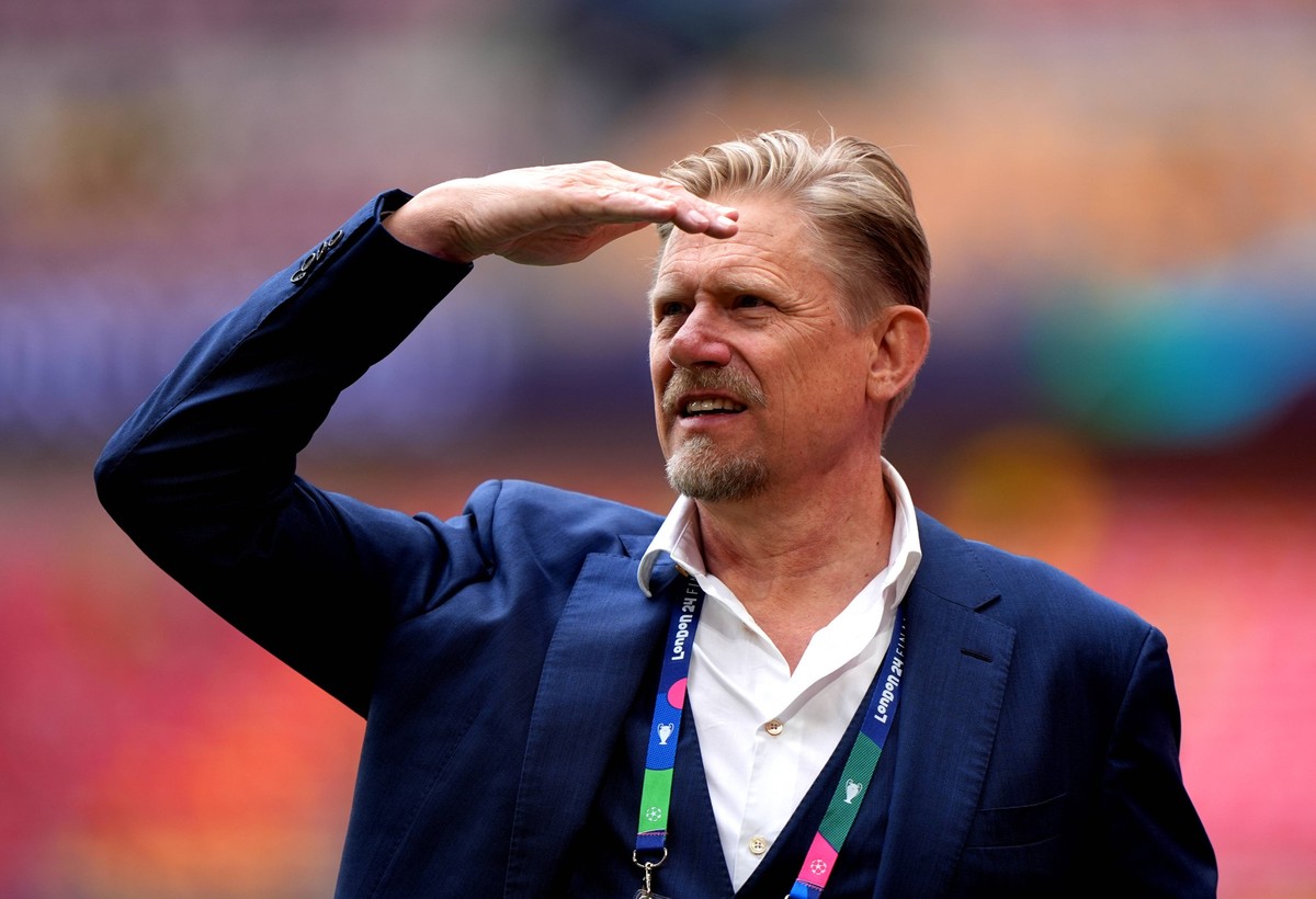 Borussia Dortmund v Real Madrid - UEFA Champions League - Final - Wembley Stadium Former footballer Peter Schmeichel ahead of the UEFA Champions League final at Wembley Stadium in London. Picture date ...