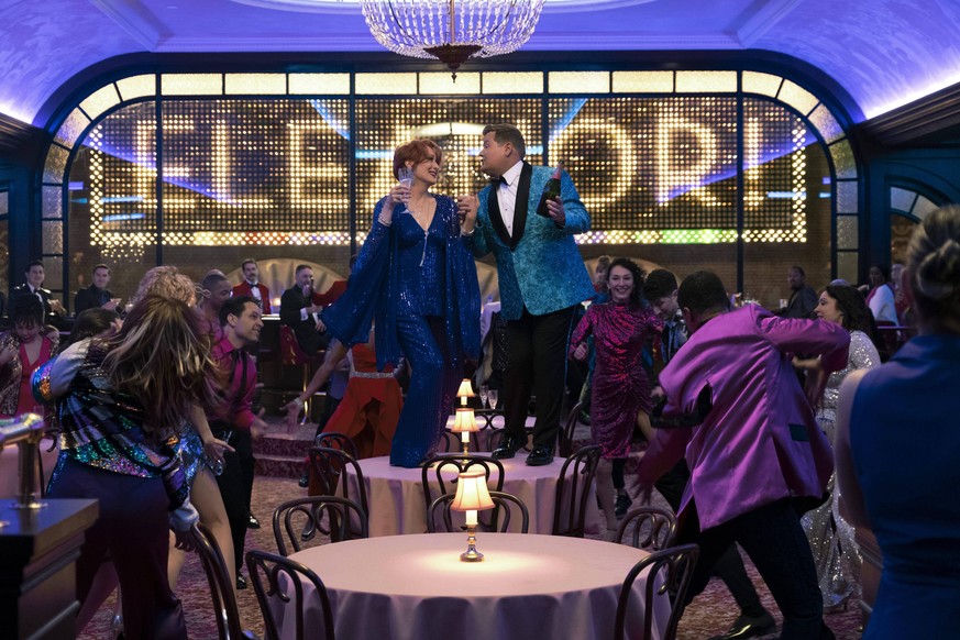 Meryl Streep und James Corden liefern uns einige Musical-Nummern im neuen Netflix-Film "the Prom".