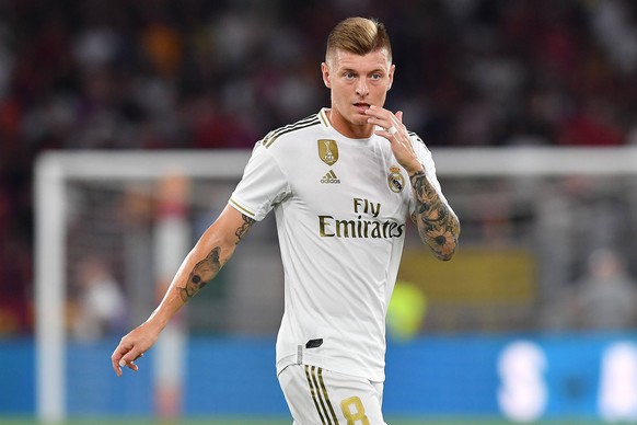 As Roma 11/08/2019 - amichevole/ Roma-Real Madrid / foto Antonello Sammarco/Image nella foto: Toni Kroos PUBLICATIONxNOTxINxITA