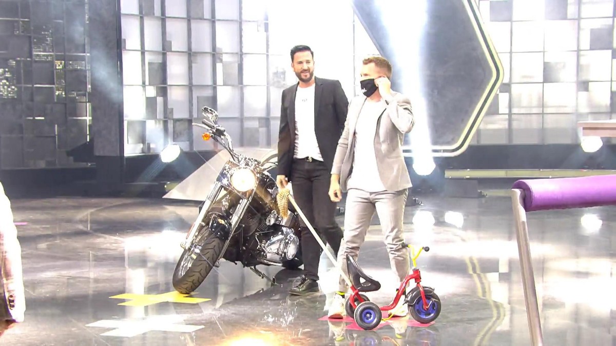 Michael Wendler und Oliver Pocher: Die beiden überraschten die Showgiganten.