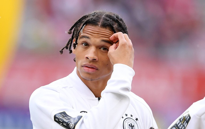 FUSSBALL INTERNATIONAL TESTSPIEL IN KLAGENFURT Oesterreich - Deutschland 02.06.2018 Leroy Sane (Deutschland) Klagenfurt *** FOOTBALL INTERNATIONAL TEST GAME IN KLAGENFURT Austria Germany 02 06 2018 Le ...