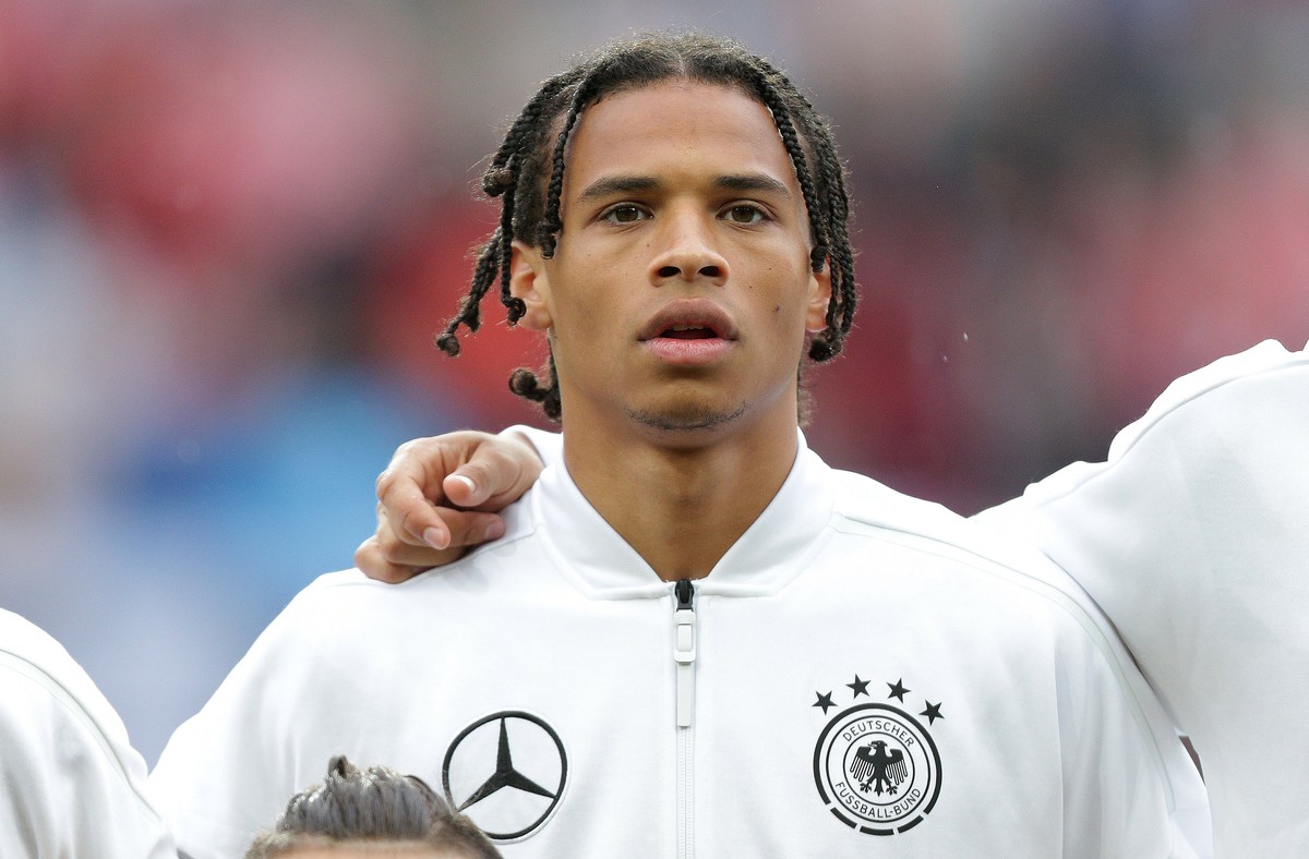 FILE PHOTO: Soccer Football - International Friendly - Austria vs Germany - Worthersee Stadion, Klagenfurt, Austria - June 2, 2018 Germany’s Leroy Sane before the match REUTERS/Lisi Niesner/File Photo
