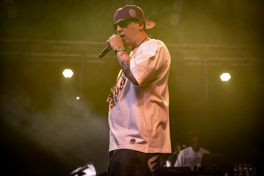 Heroes Festival Geiselwind 2023, Heroes, Festival, Hip Hop, HipHop, Eventzentrum Strohofer, Geiselwind, Konzert, Festival, 17.06.2023, Money Boy, Deutschrap, Bild: Money Boy *** Heroes Festival Geisel ...