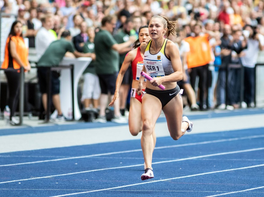 ISTAF 2019; Berlin, 01.09.2019 Gina LUECKENKEMPER (GER); ISTAF Berlin am 01.09.2019 im Olympiastadion in Berlin. *** ISTAF 2019 Berlin, 01 09 2019 Gina LUECKENKEMPER GER ISTAF Berlin on 01 09 2019 at  ...