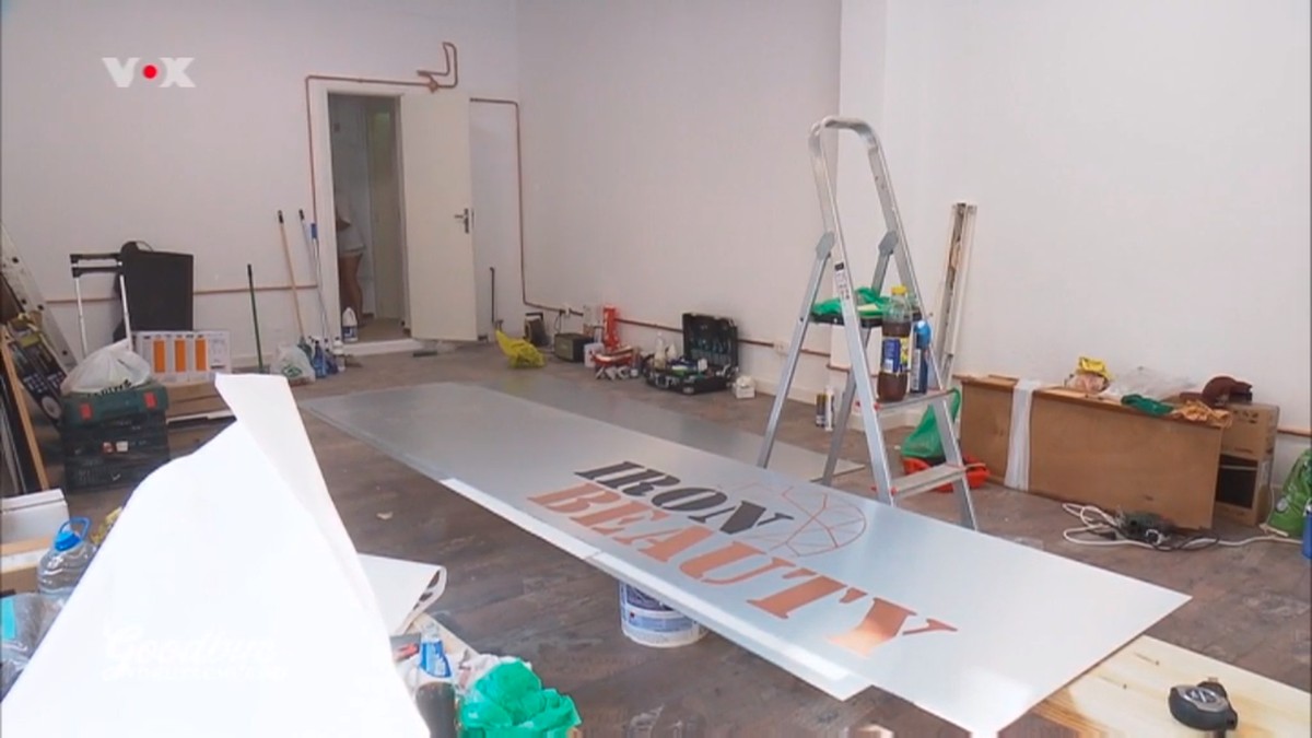Kurz vor der Eröffnung gleicht Iron Beauty noch einer Baustelle.
