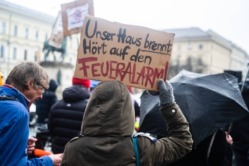 Fridays for Future Demonstration in M