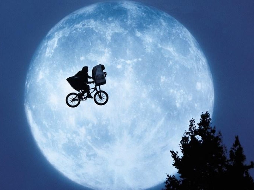 Auf dem BMX-Rad zu den Sternen: "E.T." verzückte 1981 die Welt.
