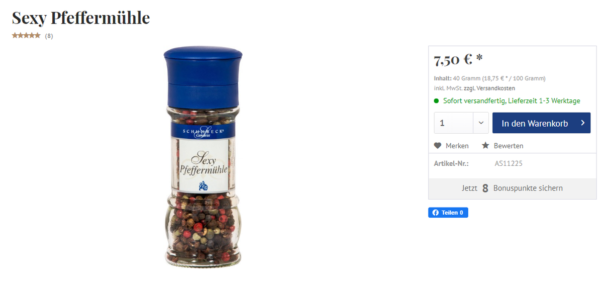 Schwarzer Pfeffer, Kubebenpfeffer, Szechuanpfeffer, Rosa Beere (Schinus terebinthifolius), grüner Pfeffer, Piment