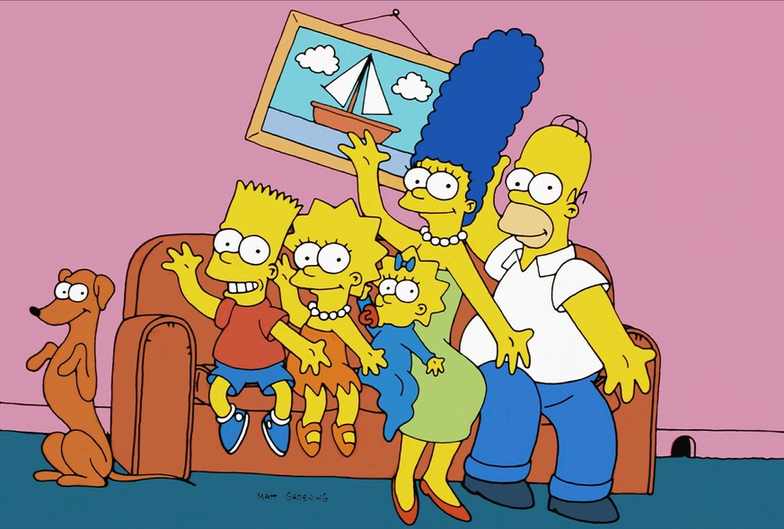 Santa S Little Helper, Bart, Lisa, Maggie, Marge &amp; Homer Simpson Characters: Santa s Little Helper,Bart Simpson,Lisa Simpson,,Marge Simpson &amp; Homer Simpson Television: The Simpsons TV-Serie Us ...
