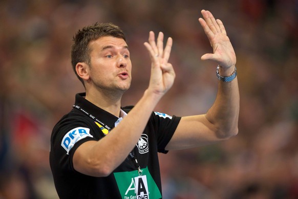 Handball Hannover 04.01.2019 testspiel Vorbereitungsspiel Deutschland (GER) - Tschechien (CZE) Christian Prokop (Deutschland, Trainer) *** Handball Hanover 04 01 2019 test match preparation game Germa ...