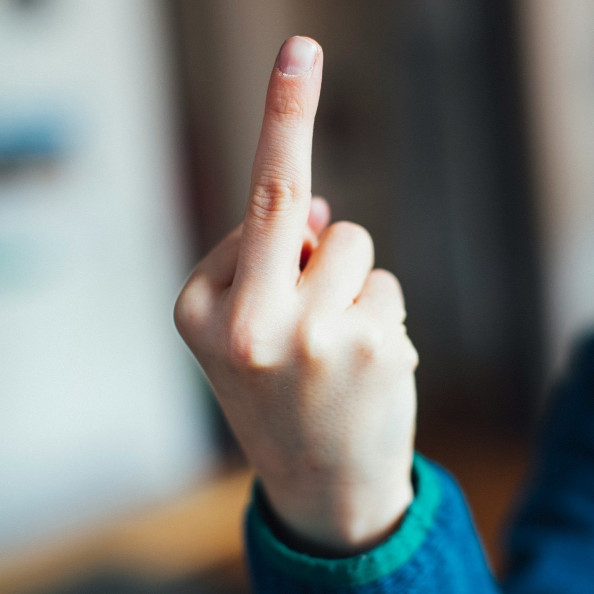 Mittelfinger