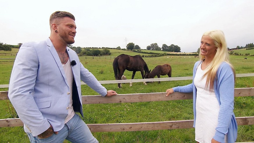 Denise und Till haben nach &quot;Bauer sucht Frau&quot; kein besonders gutes Verhältnis zueinander.