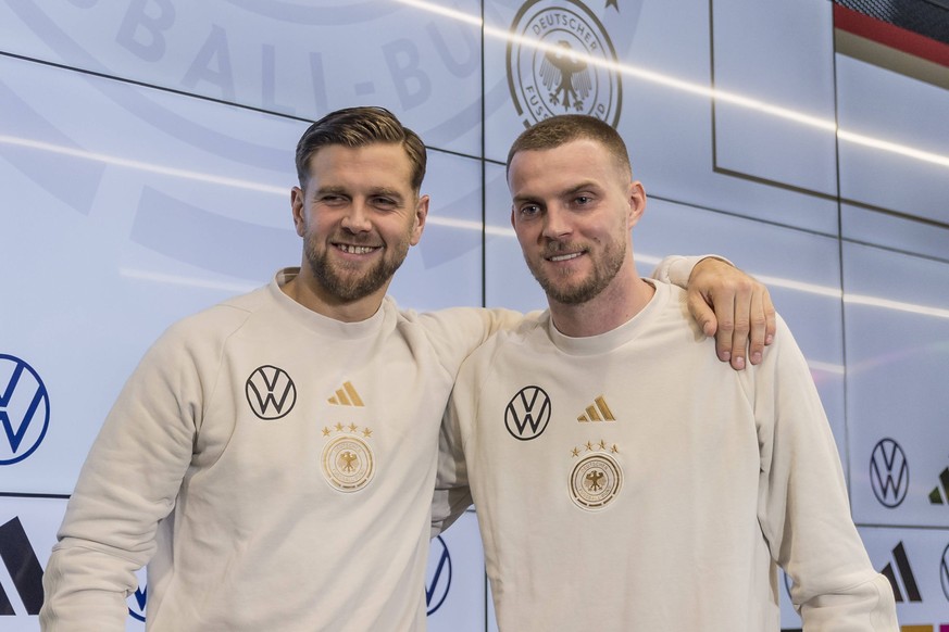 Sport Themen der Woche KW46 Sport Bilder des Tages Pressekonferenz Deutsche Fussball Nationalmannschaft, DFB Campus, 14.11.2023 Niclas F