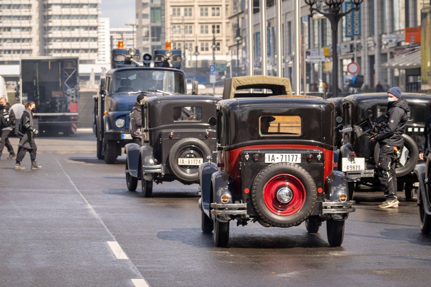 23.04.2021,Berlin,Deutschland,GER,Babylon Berlin.Dreharbeiten f