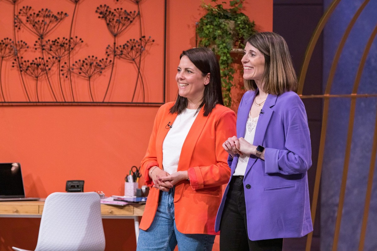 Lena Pieper (l.) und Anika Schmidt präsentieren die Job-Matching-Plattform für Working Moms FreeMOM. Sie erhoffen sich ein Investment von 250.000 Euro für 15 Prozent der Anteile an ihrem Unternehmen.  ...