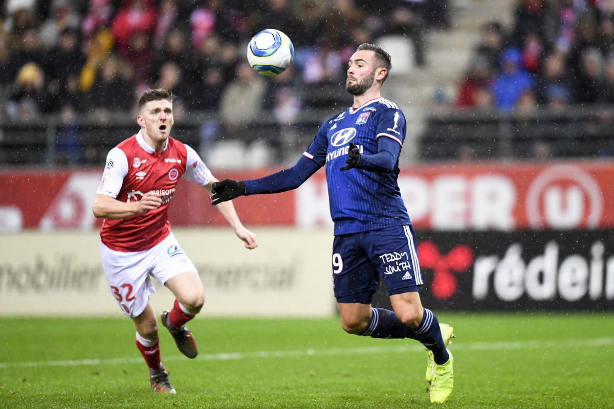 29 LUCAS TOUSART OL FOOTBALL : Reims vs Lyon - Ligue 1 Conforama - 21/12/2019 AnthonyBIBARD/FEP/Panoramic PUBLICATIONxNOTxINxFRAxITAxBEL