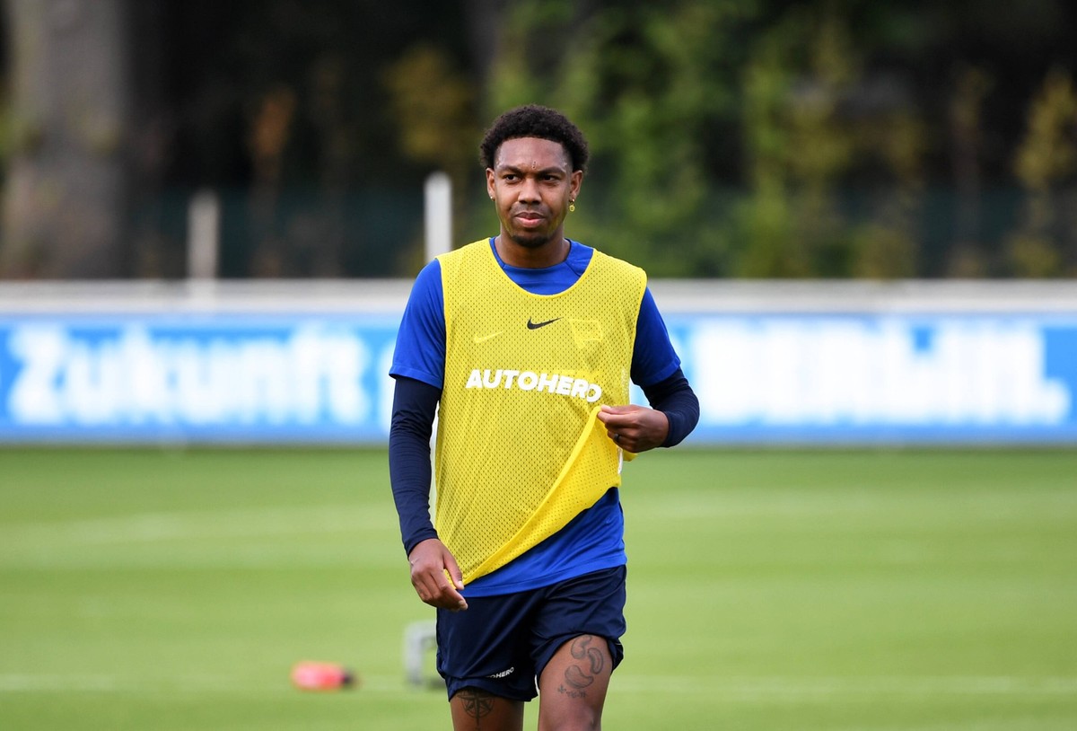 Fussball, Herren, Saison 2022/2023, 1. Bundesliga, Hertha BSC, Training, Jean-Paul Boetius Bo