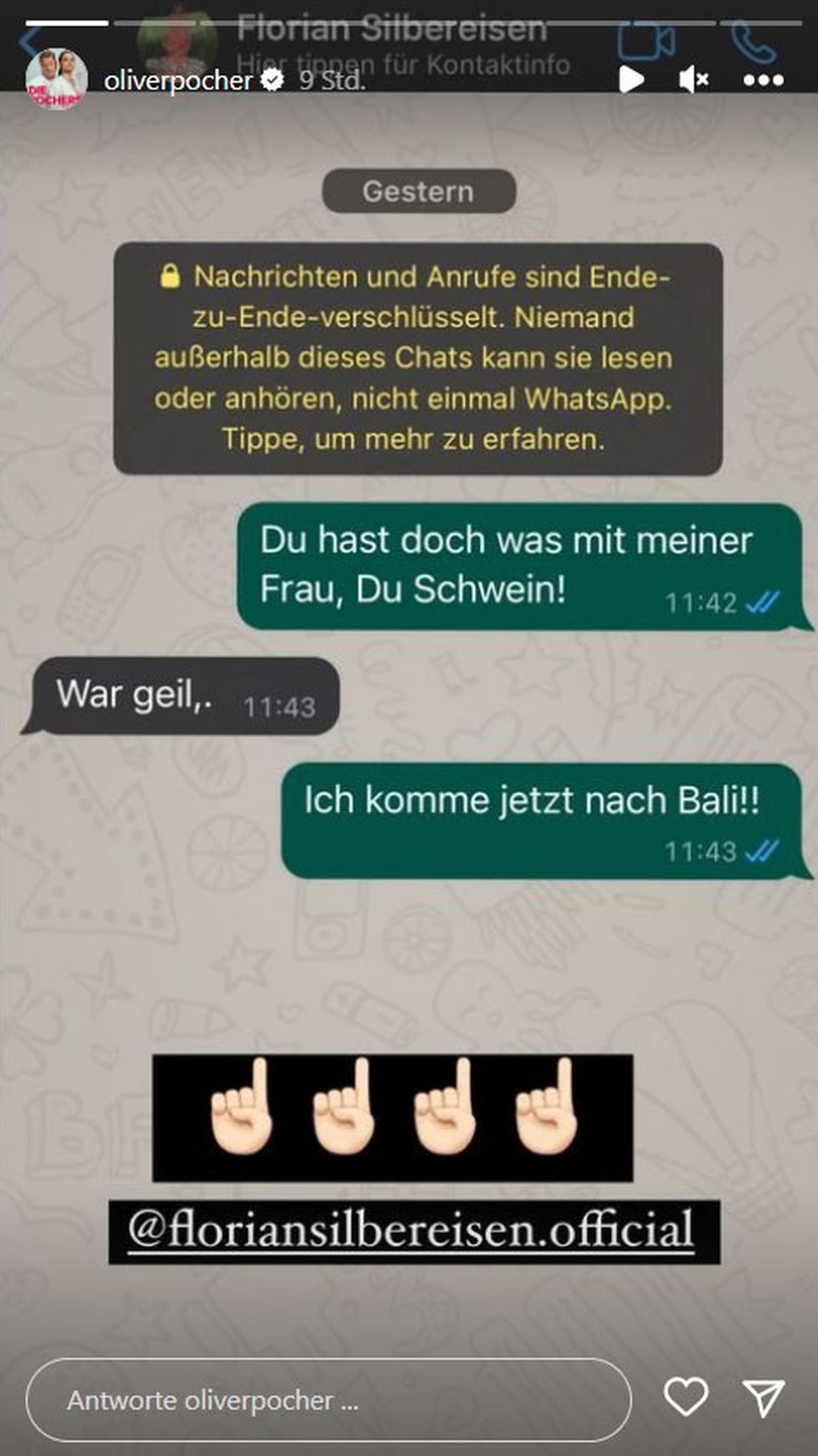 Oliver Pocher witzelt über die "Traumschiff"-Gerüchte.
