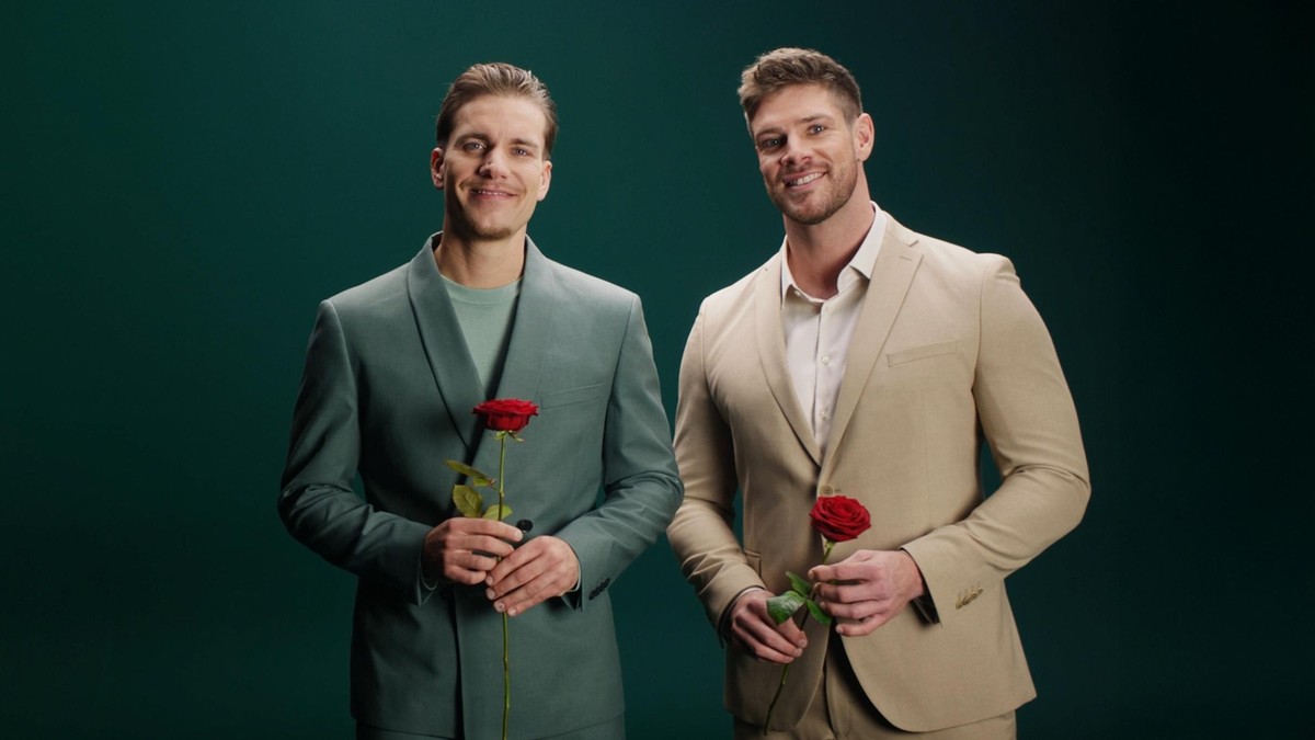 Felix Stein (l.) und Martin Braun sind die neuen Bachelors 2025
+++ Die Verwendung des sendungsbezogenen Materials ist nur mit dem Hinweis und Verlinkung auf RTL+ gestattet. +++