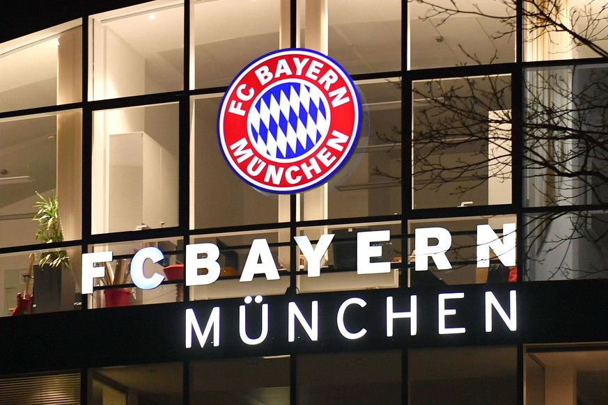 Die Geschäftsstelle des FC Bayern in der Säbener Straße in München. 
